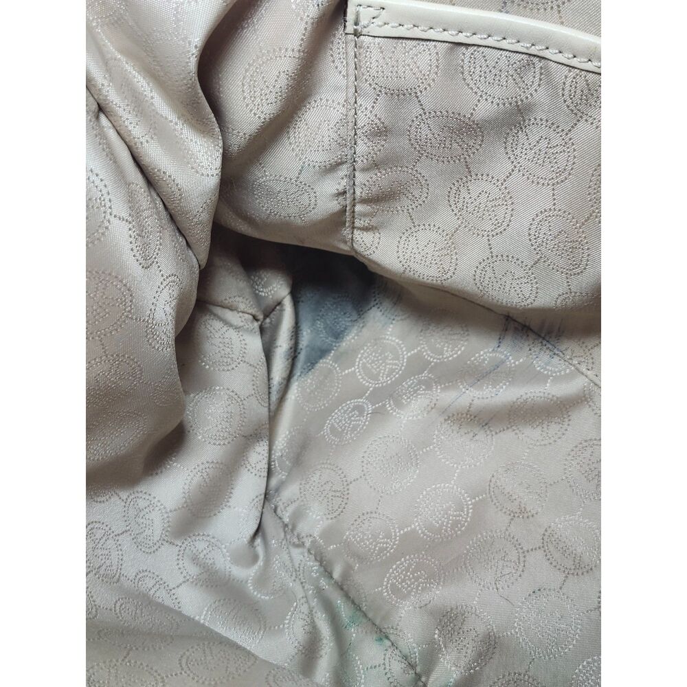 Michael Kors Jet Set East West Tote Plum Gold Hardware Signature Mobwife Shopper - Picture 10 of 15